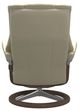Stressless® by Ekornes® Customizable Mayfair Large Manual Recliner and Ottoman with Signature Base-3