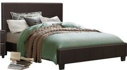 Mazin Furniture Lorenzi Brown Queen Bed-3