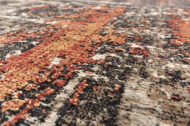 Rizzy Home Premier Brown 5'x8' Rectangular Rug-3