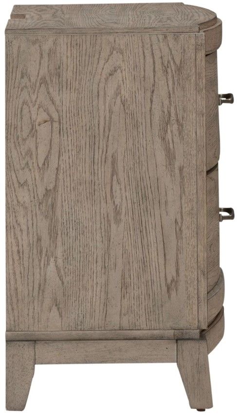 Liberty Furniture Avalon Burnished Beige Nightstand-3