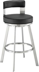 Black-Brushed Stainless Steel