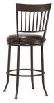 HH2 Home Hawkins Brown Swivel Bar Stool-1