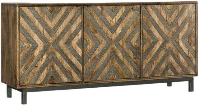 Hooker® Furniture 5649-55 Serramonte Brown Entertainment Console-0