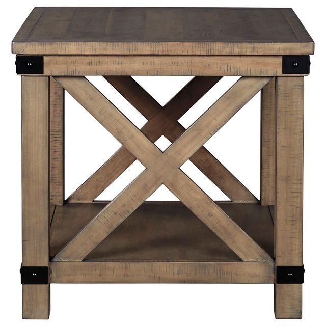 Signature Design by Ashley® Aldwin Gray End Table-2