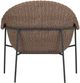 Four Hands Suerte Arashi Salt/Faux Dark Hyacinth Acrylic/Polyethylene Outdoor Chair -3