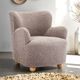 Furniture of America® Acaso Mushroom Accent Chair-1