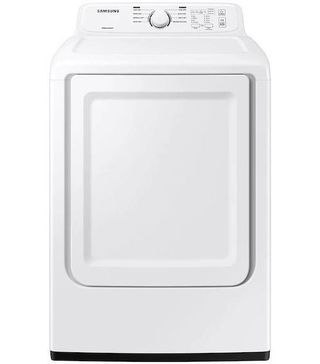 Samsung 7.2 Cu. Ft. White Front Load Electric Dryer with Sensor Dry and and 8-Drying Cycles 