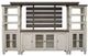International Furniture Direct Stone Eggshell/Gray Wall Unit-0