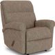 Flexsteel® Davis Brown Mushroom Rocking Recliner-0