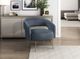 Homelegance® Roslyn Dark Gray Accent Chair-1
