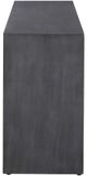Uttermost® Vail Gray Console Table with Natural Base-4