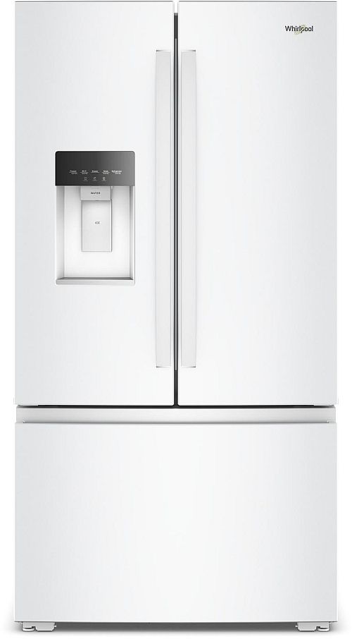 Whirlpool® 36" 23.4 Cu. Ft. White Counter Depth French Door Refrigerator-0