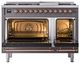 Ilve® Nostalgie II Series 48" Graphite Matte Pro Style Dual Fuel Range-2