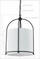 Forty West Riggins Black Pendant-1