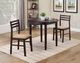 Coaster® Bucknell 3-Piece Cappuccino/Tan Dining Set with Drop Leaf-1