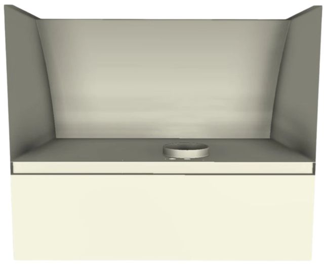 Vent-A-Hood® 36" Biscuit Wall Mounted Range Hood-2