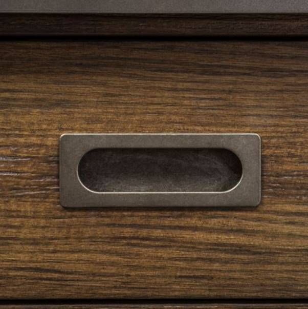 Liberty Furniture Stone Brook Rustic Saddle Executive Computer Credenza-4