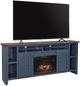 Aspenhome® Eastport Malta Blue Fireplace Console-0