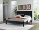 Signature Design by Ashley® Danziar Black King Panel Bed with Low Footboard-4