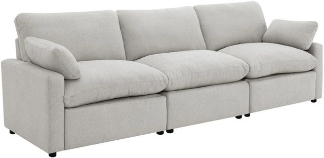 Coaster® Collins 3-Piece Gray Power Reclining Modular Sectional-0