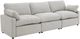 Coaster® Collins 3-Piece Gray Power Reclining Modular Sectional-0