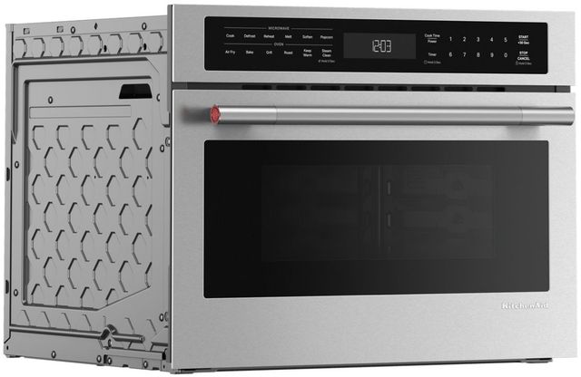 KitchenAid® 1.8 Cu. Ft. PrintShield™ Stainless Steel Built-In Microwave-5