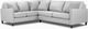 Jaymar Shiraz Urban Chic 2 Piece Chess Silver Gr. B Sectional-1