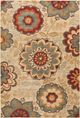 Surya Arabesque Brown Multi 3'x7' Runner Rug-0