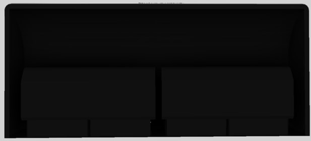 Vent-A-Hood® 48" Black Retro Style Under Cabinet Range Hood-2