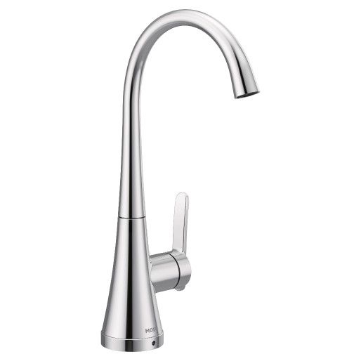 Moen® Chrome One-Handle High Arc Single Mount Beverage Faucet-1