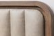 International Furniture Direct Mezquite Multi-Step Brown King Upholstered Platform Bed Footboard with Rails-4