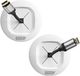 ErgoAV™ White In-Wall Power and Cable Management Kit-0