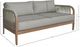 Meridian Furniture Maui Gray Fabric Outdoor Loveseat-4