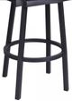 Armen Living Balboa Vintage Black 26” Counter Stool-3