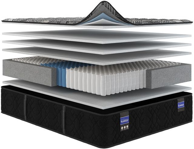 Spring Air® Back Supporter Francesca 13.5" Hybrid Medium Tight Top Full XL Mattress-2