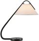 Currey & Company Frey Off-White/Satin Black Desk Lamp-2