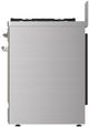 Ilve® Majestic III 30" Stainless Steel Pro Style Dual Fuel Natural Gas Range with 5 Black Brass Burners and Chrome Trim-2