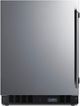 Summit® 4.6 Cu. Ft. Stainless Steel Undercounter Freezer with Ice Maker-0