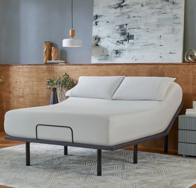 baselogic™ by Serta® Silver Twin Adjustable Base-1