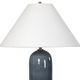 Uttermost® Mayetta Deep Blue Ceramic Table Lamp with Antique Brass Accents-4