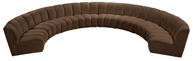 Meridian Furniture Infinity 8-Piece Brown Modular Sectional-2