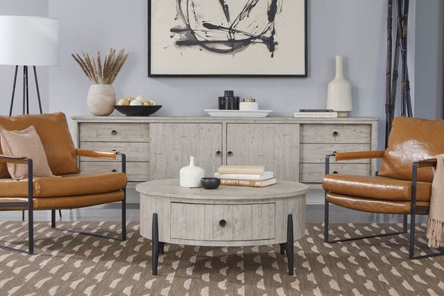 aspenhome® Zane Parchment 95" Console-1