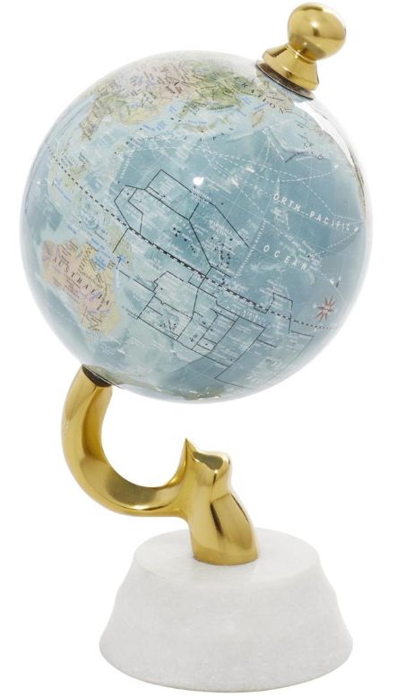 Deco Marche Blue 10" Globe-0
