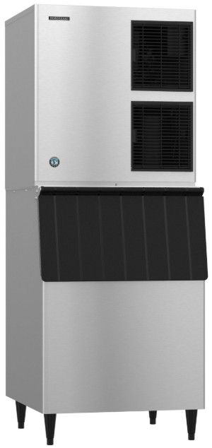 Hoshizaki Crescent® Cuber 30" 905 lb. Stainless Steel Air-Cooled Ice Maker-1