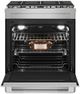 JennAir® RISE™ 30" Stainless Steel Slide-In Natural Gas Range-3
