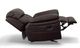 Man Wah Brown Leather Glider recliner-5