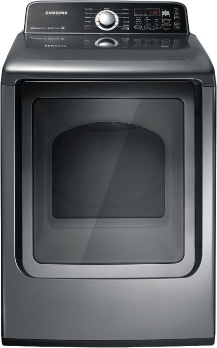 Samsung 7.3 Cu. Ft. Stainless Platinum Electric Dryer-0