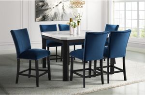 Francesca 7-Pc Counter Dining Room Set