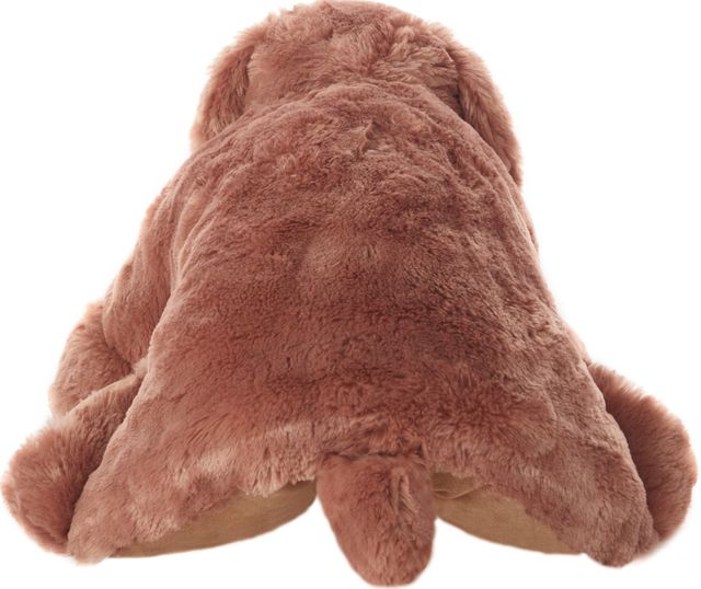 Nourison Home™ Mina Victory Plush Lines Brown 18''x22'' Dog Animal Stuffed Toy -1