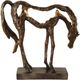 Uttermost®  Openly Grazing Antiqued Bronze Horse Sculpture-5